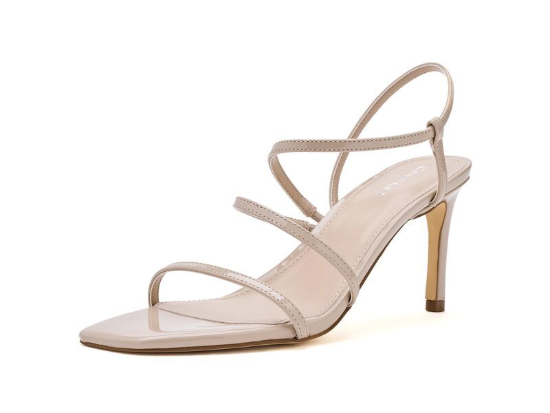 カルバンクライン レディース シューズ ブーツ・レインブーツ Calvin Klein Hadlee Taupe Patent トープ