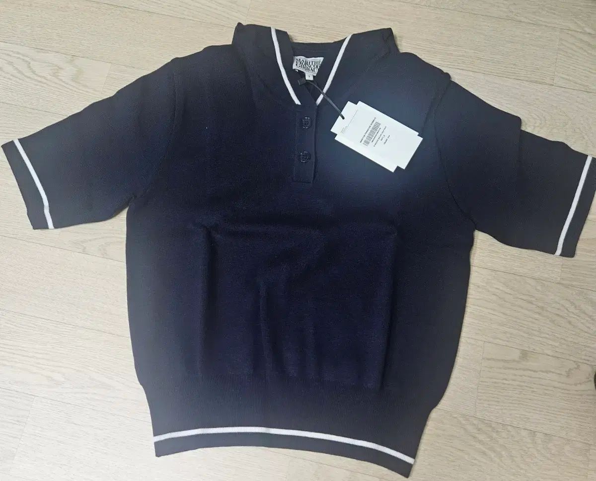 W MARINE SAILOR HALF KNIT 新品