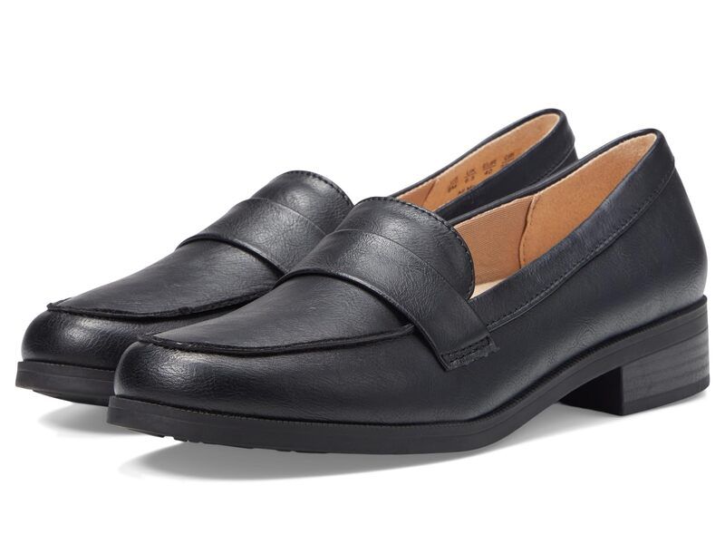 ライフストライド レディース シューズ スリッポン・ローファー Lifestride Sonoma 2 Black Synthetic ブラック