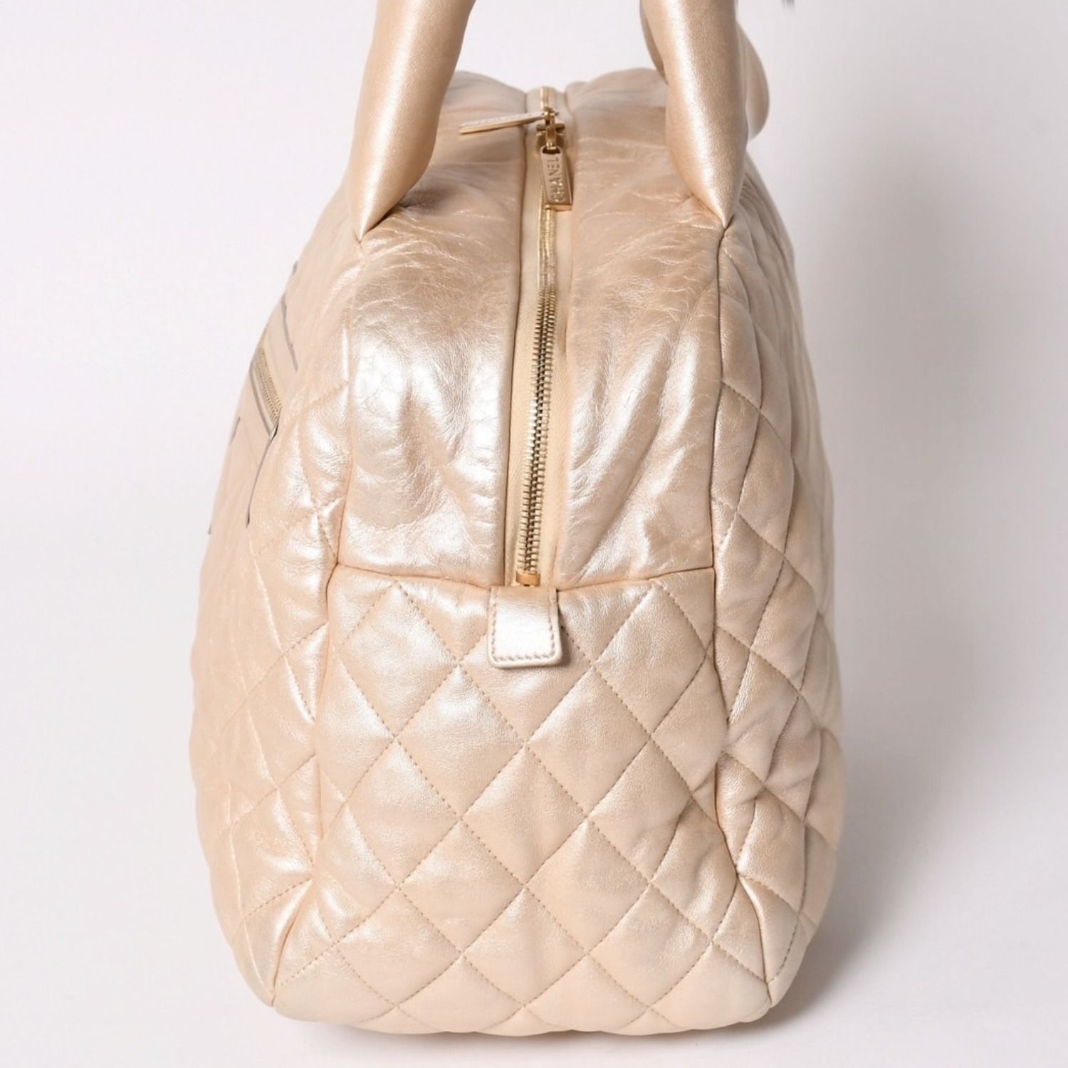極美品 CHANEL シャネル コココクーン ハンドバッグ A47205 7番台 ココ
