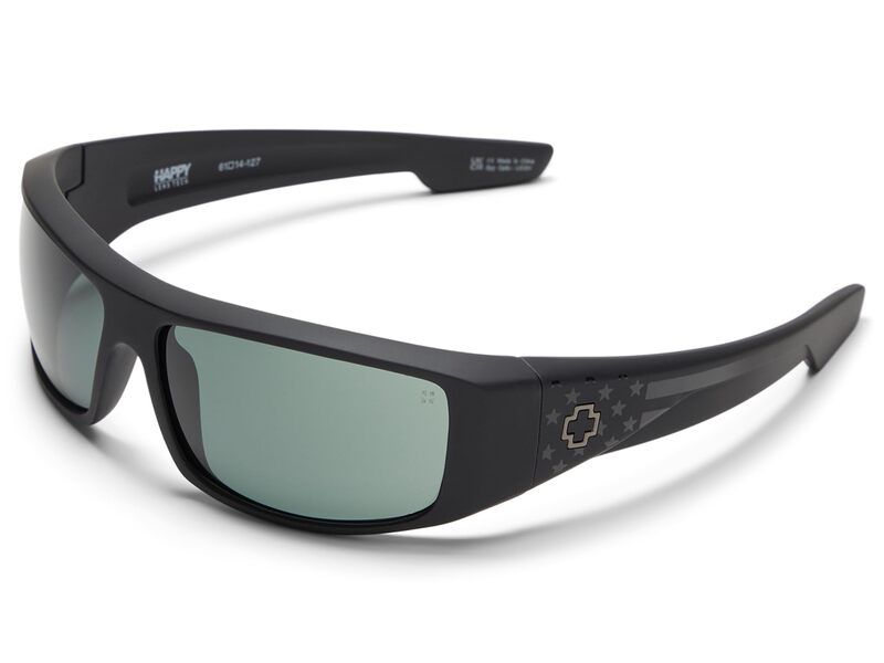 スパイオプティック メンズ シューズ スニーカー Spy Optic Logan Matte Black Glo ブラック