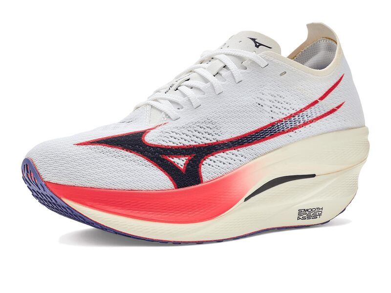 ミズノ メンズ シューズ スニーカー Mizuno Wave Rebellion Pro 3 WhiteBaritone ホワイト