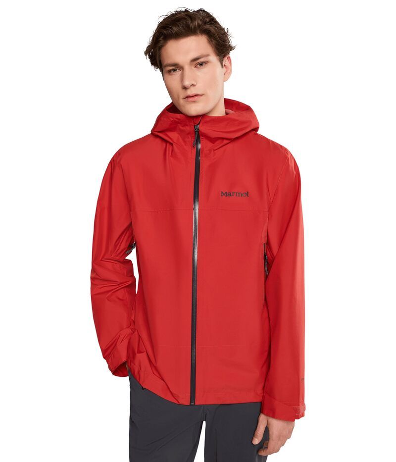マーモット メンズ アウター コート ミニ ジャケット Marmot Minimalist Pertex Jacket Brick Red レッド