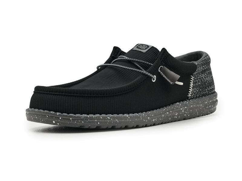 ヘイデュード メンズ シューズ スニーカー メッシュ Hey Dude Wally Funk Multi Mesh BlackSmoke Grey ブラック