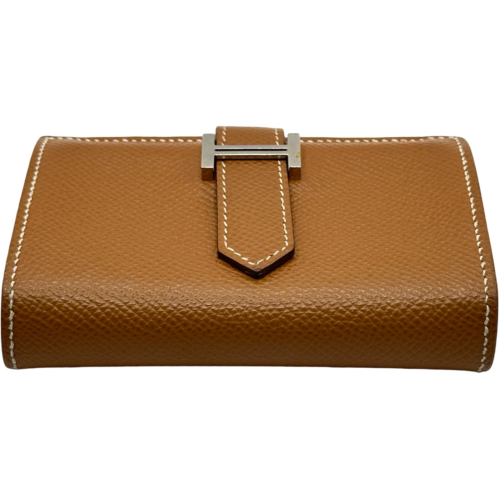 エルメス HERMES ベアンミニ Z刻印 ゴールド/シルバー金具 エプソン 