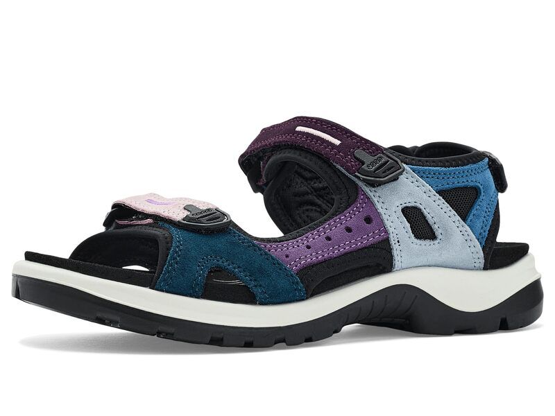 エコー レディース シューズ サンダル Ecco Sport Yucatan Sandal Multicolor Nubu マルチカラー