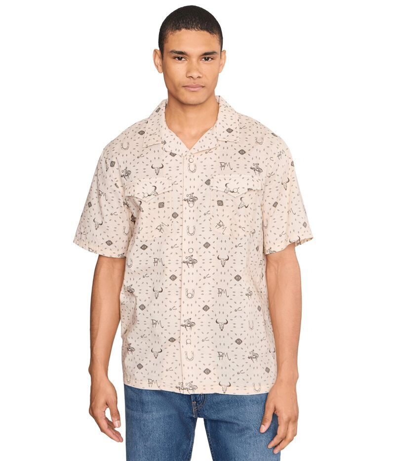 ペンドルトン メンズ トップス シャツ Pendleton Western Aloha Shirt Western Tan タン