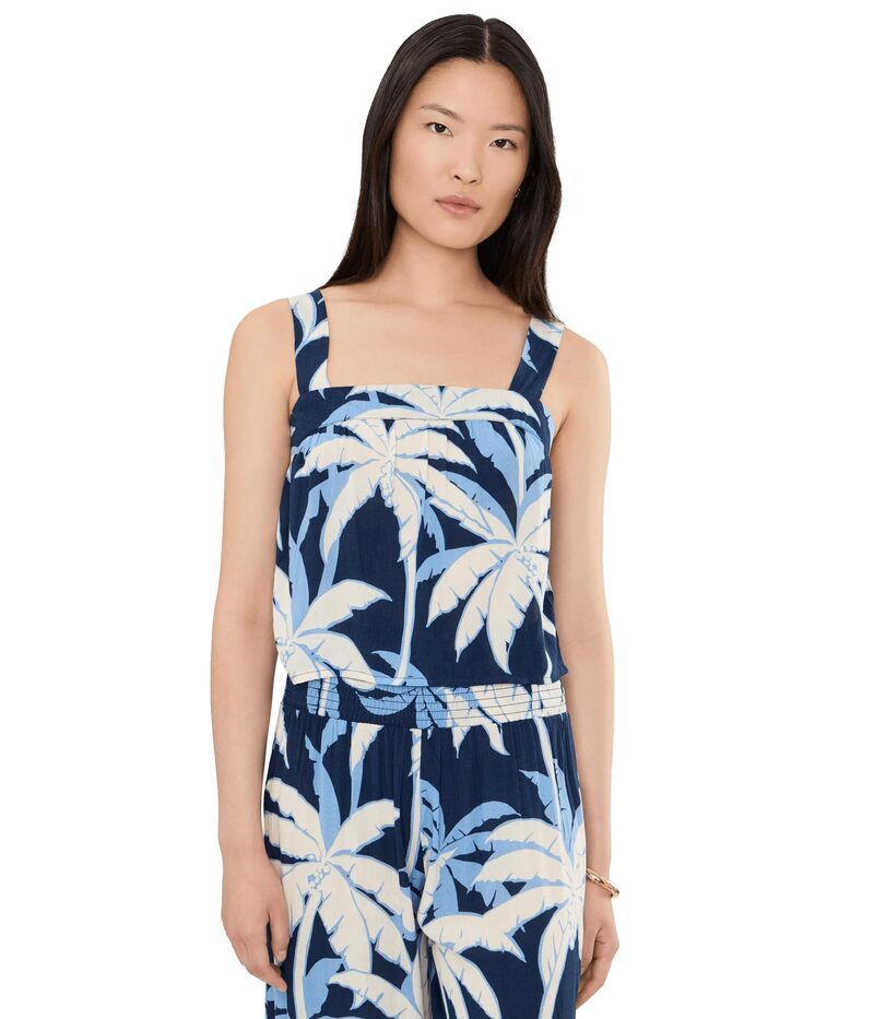 ソルティークルー レディース トップス シャツ Salty Crew Palms Up Cami Bright Navy ネイビー
