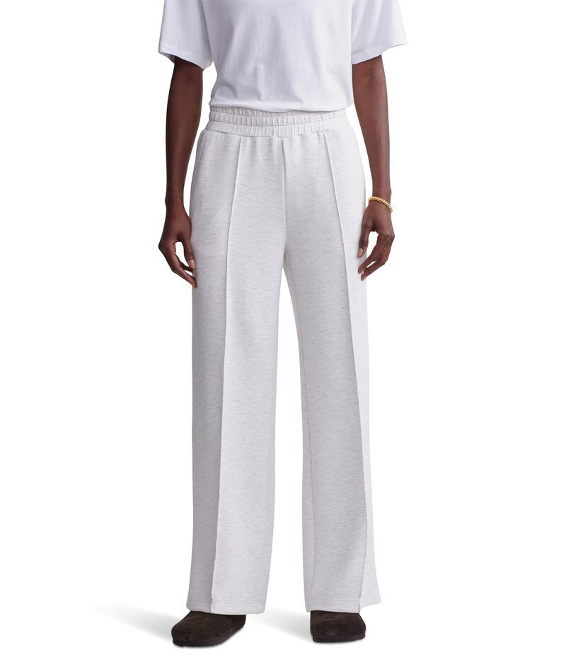バーレイ レディース ボトムス カジュアルパンツ ワイドレッグ Varley The Wide Leg Pants Ivory Marl アイボリー