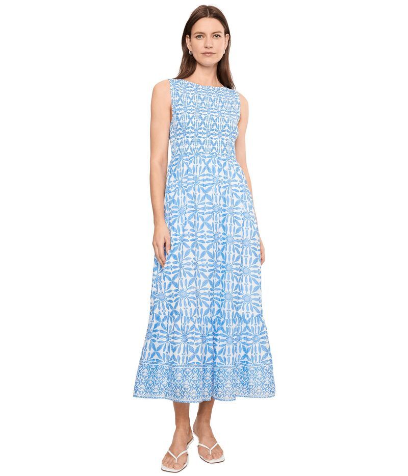 ヴァインヤードヴァインズ レディース トップス ワンピース マキシ Vineyard Vines Ellen Maxi Dress Haven Tile Bblu