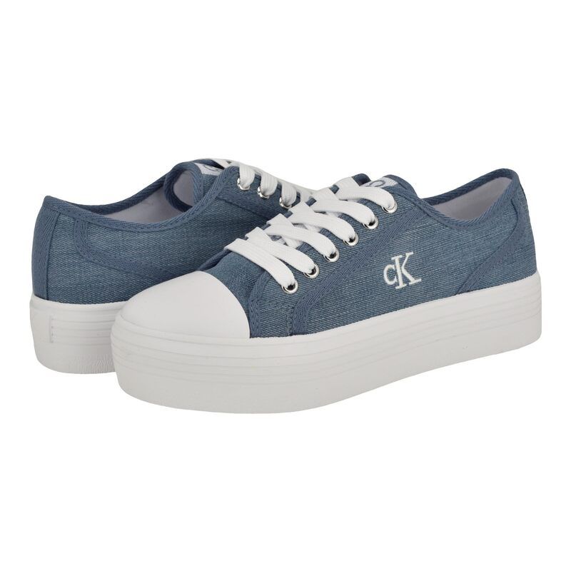 カルバンクライン レディース シューズ スニーカー Calvin Klein Brinle Blue Denim デニム