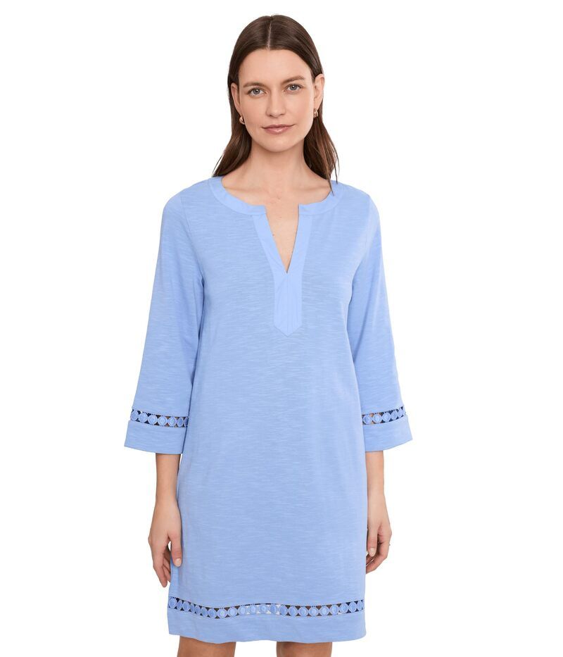トッミーバハマ レディース トップス ワンピース Tommy Bahama Sunset Harbor Long Sleeve Dress Grape Pools グレープ