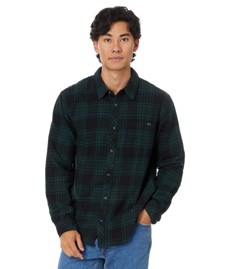 ビラボン メンズ トップス シャツ Billabong Coastline Flannel Black ブラック