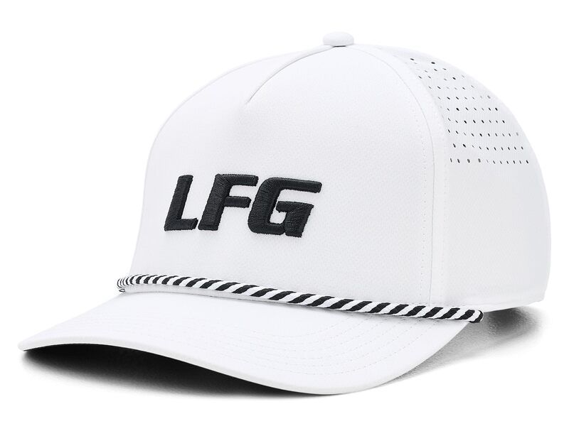 ブラックローバー メンズ アクセサリー 帽子 Black Clover LFG Panel Mid Rope Adjustable Hat White ホワイト