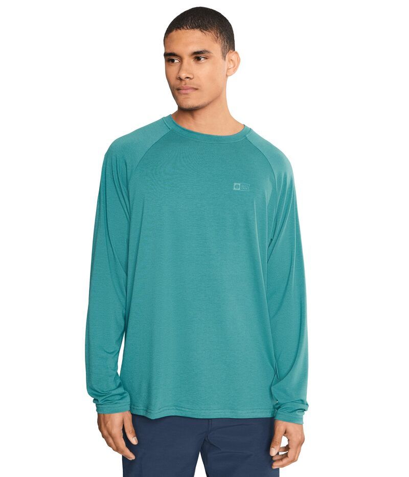 ソルティークルー メンズ トップス シャツ Salty Crew Mariner Lite Uv Long Sleeve Teal Blue ブルー 14,615円