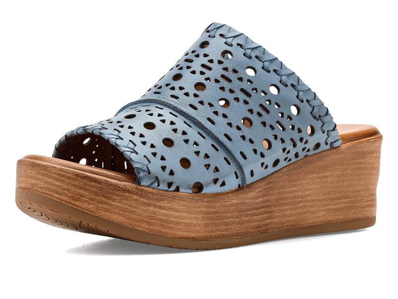 ミズムーズ レディース シューズ ヒール サンダル Miz Mooz Wesley Wedge Sandals Jeans