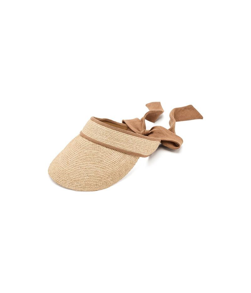 ラックオブカラー メンズ アクセサリー 帽子 リネン Lack Of Color Linen Visor Natural