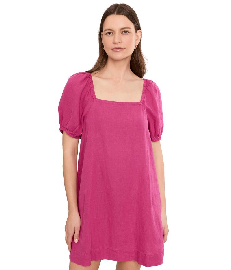 マイケルスターズ レディース トップス ワンピース Michael Stars Tabitha Square Neck Baby Doll Dress French Rose