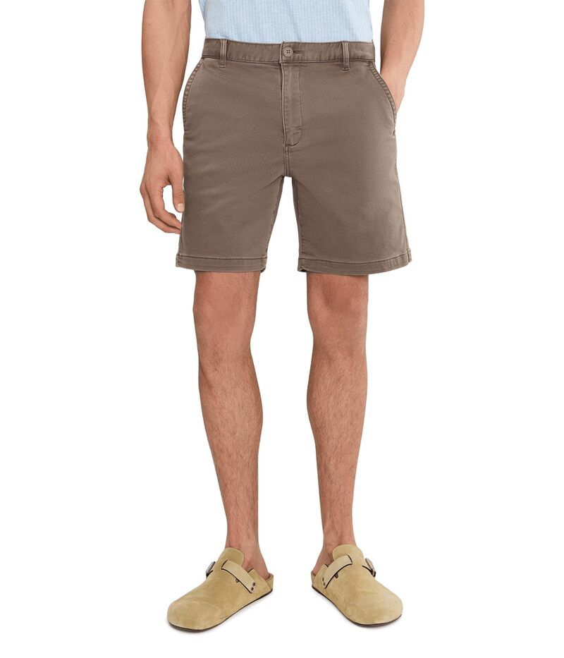 リヴァプール ロサンゼルス メンズ ボトムス ハーフパンツ・ショーツ ショートパンツ デニム ニット Liverpoolos Angeles Knit Color Denim Shorts Pine Bark デニム