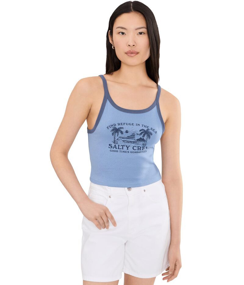 ソルティークルー レディース トップス シャツ Salty Crew Charter Tank Ash Blue アッシュ