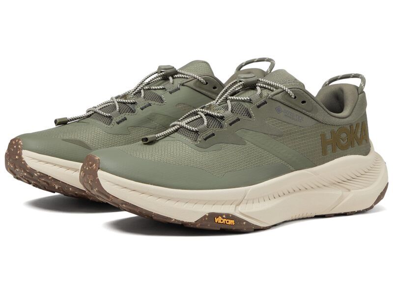 ホカオネオネ メンズ シューズ スニーカー Hoka Transport GORETEXR SlateOat Milk スレート