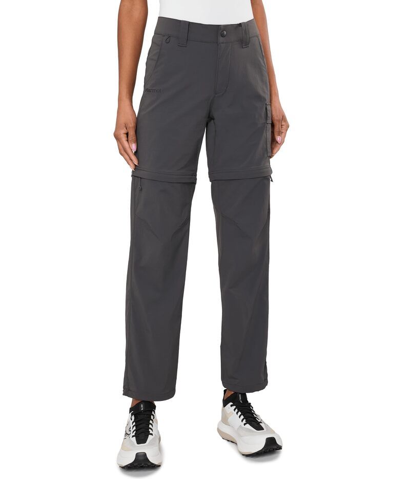 マーモット レディース ボトムス カジュアルパンツ Marmotrailway Convertible Pants Dark Steel