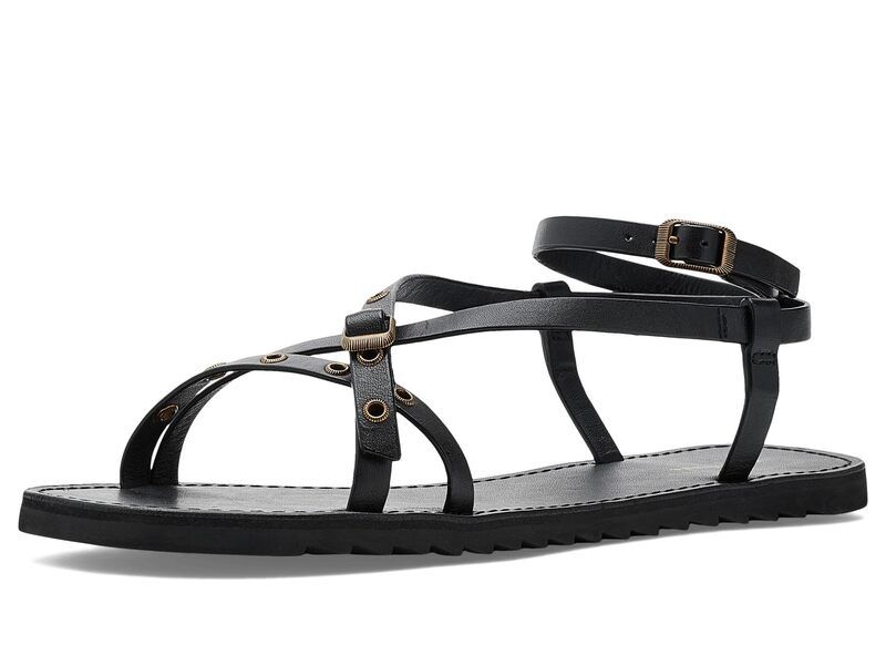 オールセインツ レディース シューズ サンダル Allsaints Tyla Eyelet Sandals Black ブラック