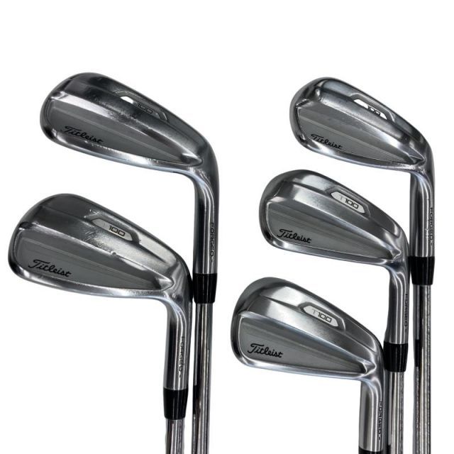 【中古】 タイトリスト Titleist T100(2021) 5S アイアンセット IR 純正特注シャフト (フレックスS) メンズ 男性用 右利き 右用 Cランク ゴルフクラブ 45,355円