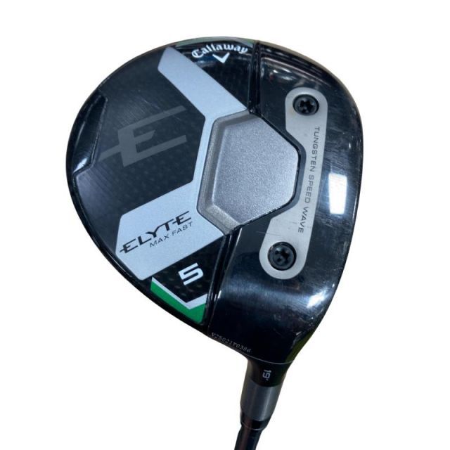 【中古】 キャロウェイ ELYTE MAX FAST 5W フェアウェイウッド FW LIN-Q GREEN 40 for CW(ELYTE FW) (フレックスSR) メンズ 男性用 右利き 右用 Cランク ゴルフクラブ
