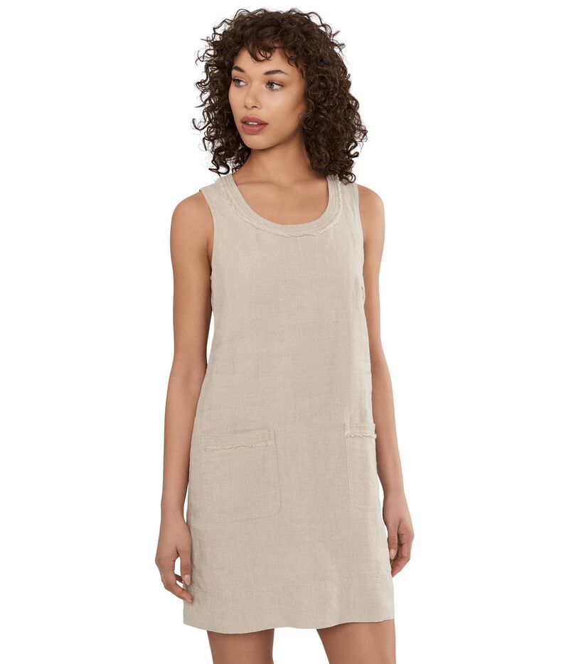 トッミーバハマ レディース トップス ワンピース Tommy Bahama Two Palms Patch Pocket Dress Natural