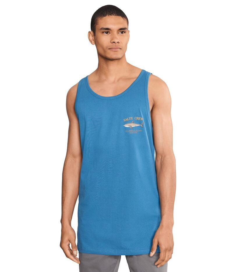 ソルティークルー メンズ トップス シャツ Salty Crew Bruce Tank Cast Blue ブルー