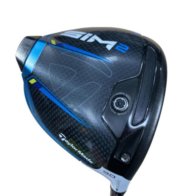 【中古】 テーラーメイド SIM2 9° ドライバー DR 純正特注シャフト (フレックスS) メンズ 男性用 右利き 右用 Cランク ゴルフクラブ