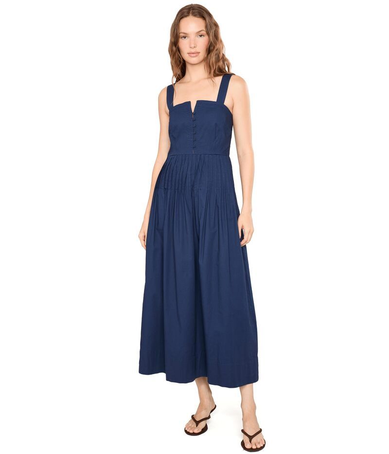 スプレンディット レディース トップス ワンピース Splendid Maggie Dress Navy ネイビー