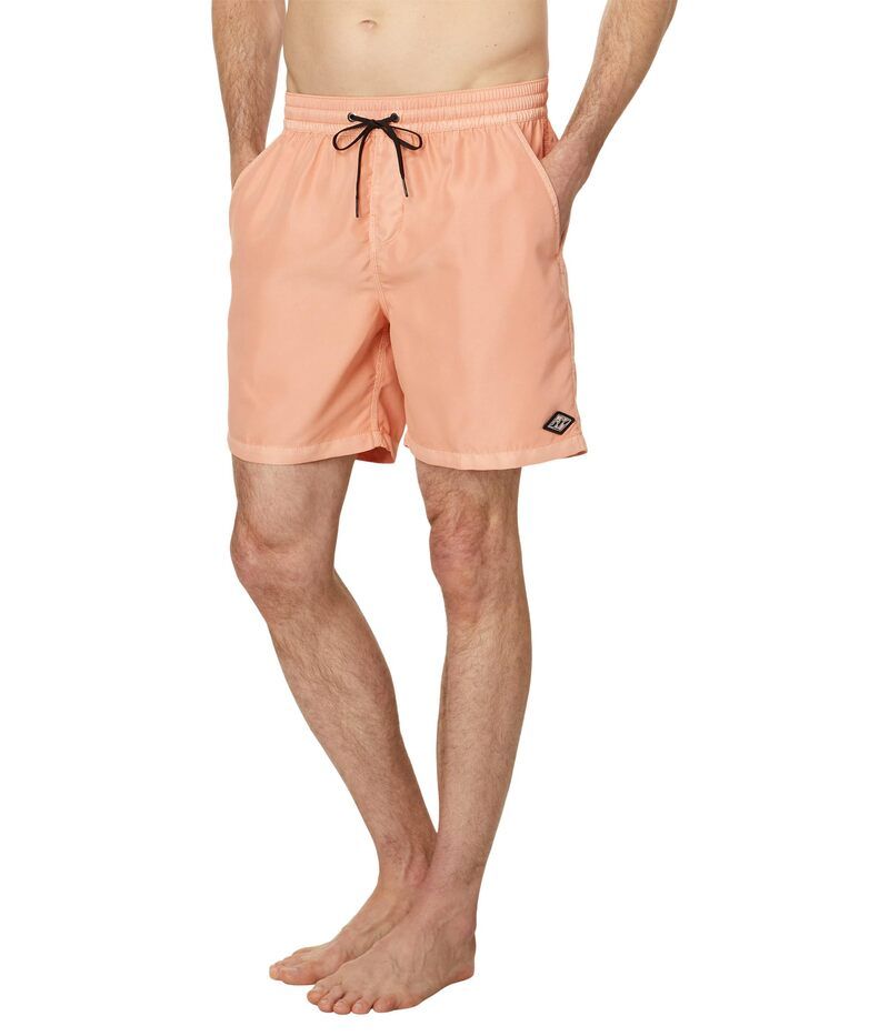 ビラボン メンズ 水着 ハーフパンツ・ショーツ Billabong All Day Overdye Layback Volley Boardshort Dusty Melon