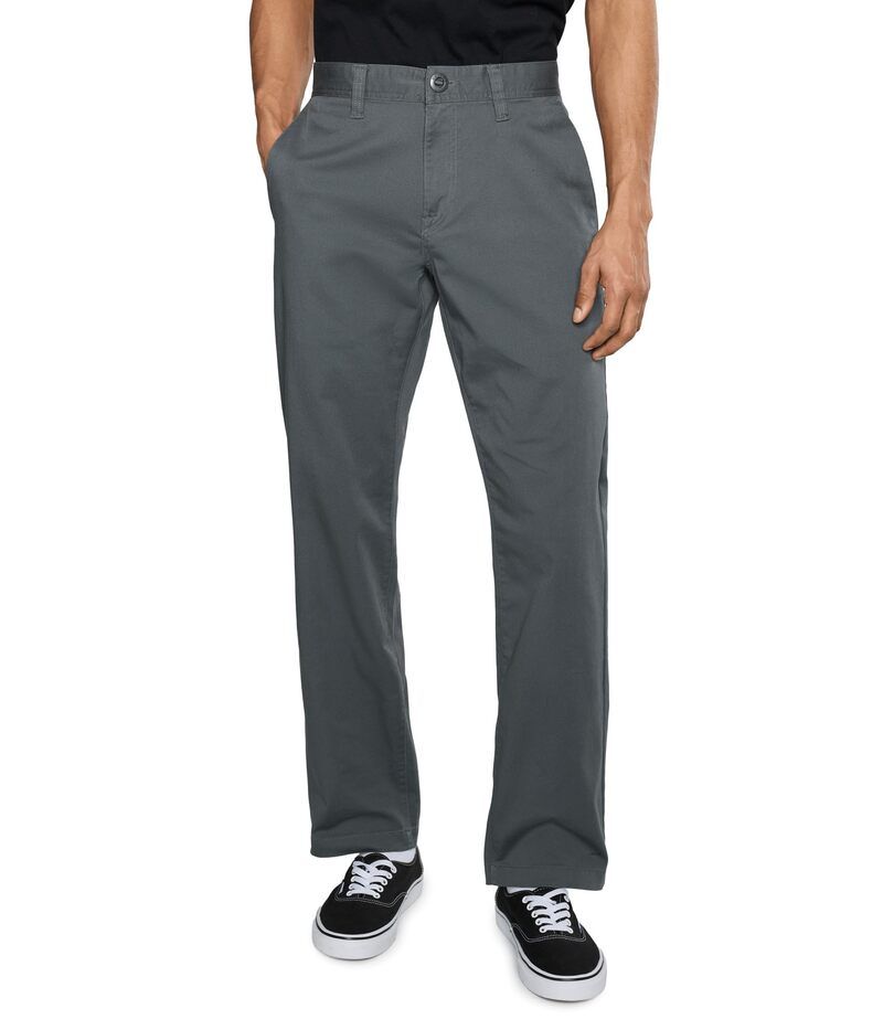 ボルコム メンズ ボトムス カジュアルパンツ Volcom Frickin Modern Stretch Pants Dark Slate スレート