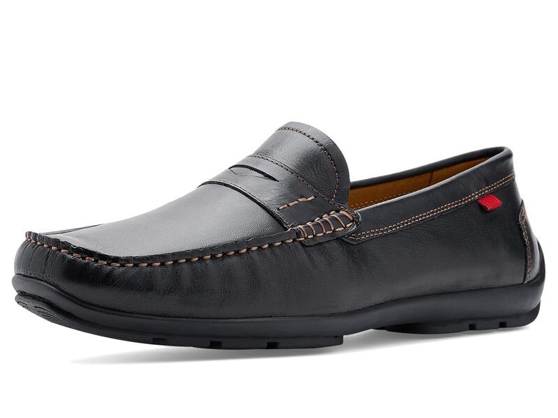 マークジョセフニューヨーク メンズ シューズ スリッポン・ローファー Marc Joseph New York Hamilton Ploafer Black Napa ブラック