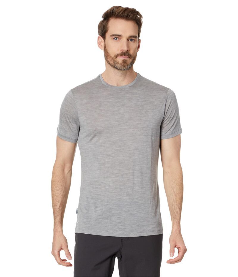 アイスブレーカー メンズ トップス シャツ Icebreaker 125 CoolLite Sphere III Short Sleeve Tee Metro HTHR
