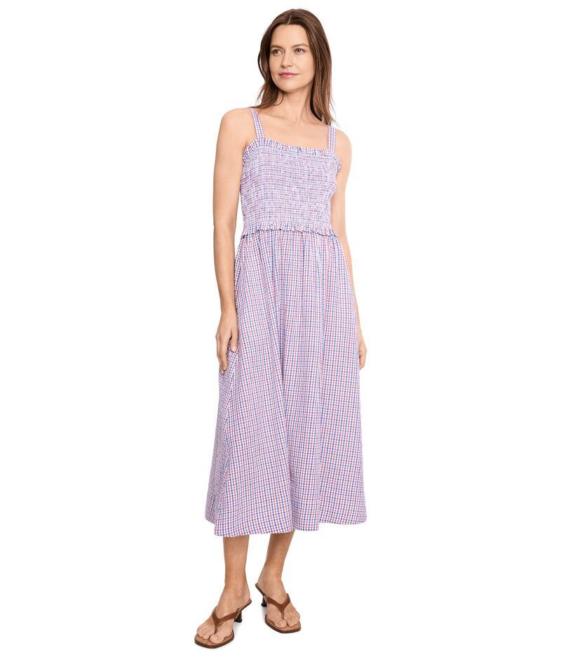 ヴァインヤードヴァインズ レディース トップス ワンピース ミディ Vineyard Vines Ellen Midi Dress Mariner