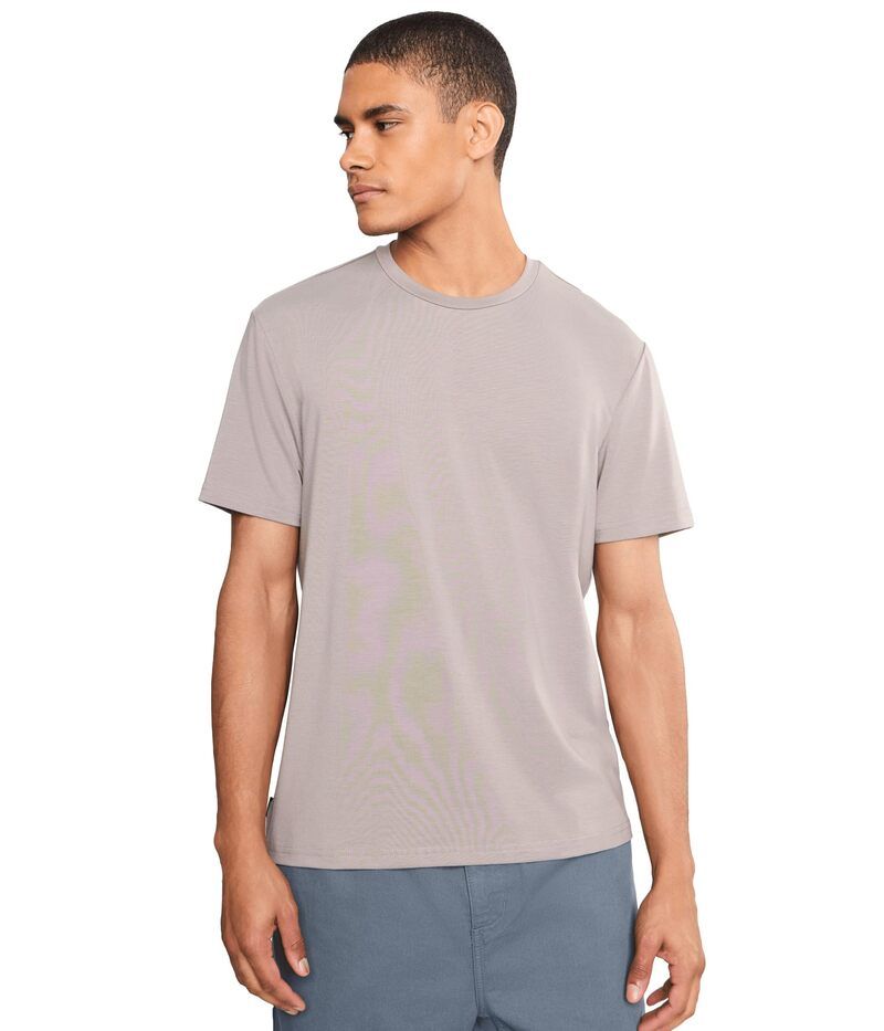 ルーカ メンズ トップス シャツ Rvca Balance Tee II Brown Stone ブラウン