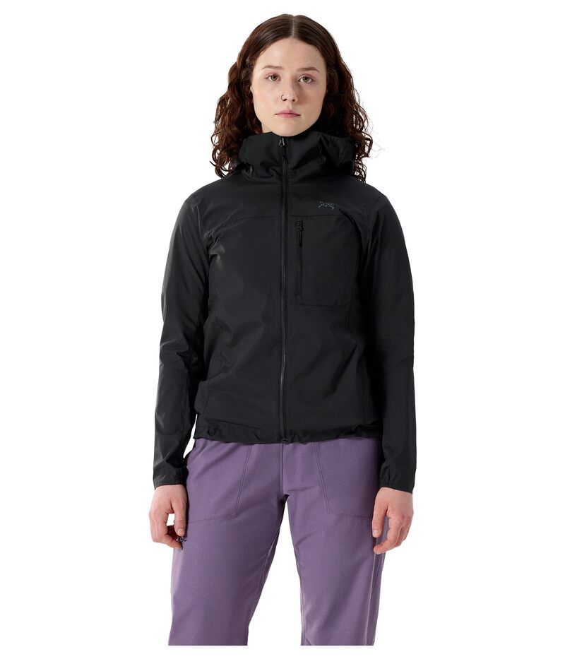アークテリクス レディース アウター コート パーカー Arcteryx Squamishoodie Black ブラック