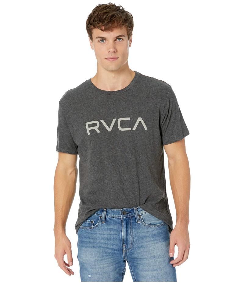 ルーカ メンズ トップス シャツ Big RVCA Short Sleeve Tee Black ブラック
