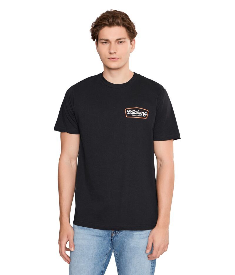 ビラボン メンズ トップス シャツ Billabong Off Duty Premium Short Sleeve Black ブラック