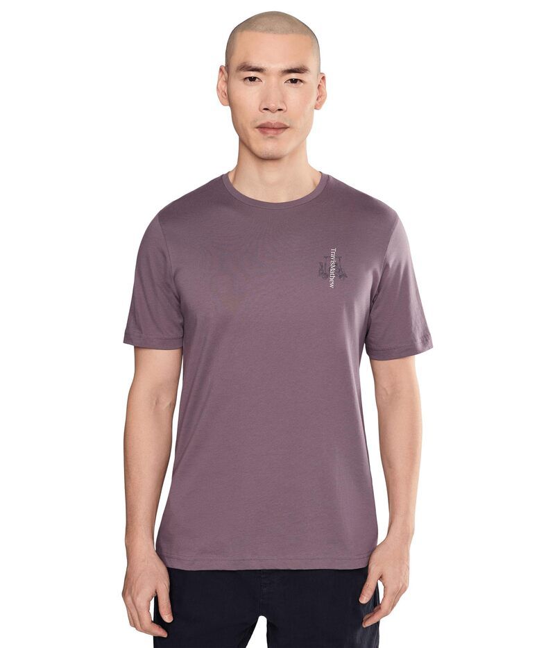 トラビスマヒュー メンズ トップス シャツ Travismathew No Itinerary Tee Moonscape