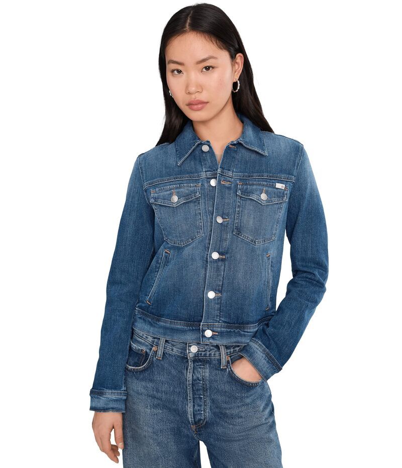 エージージーンズ レディース アウター コート デニム ジャケット AG Jeans Robyn Fittedenim Jacket 10 Years Illiad デニム