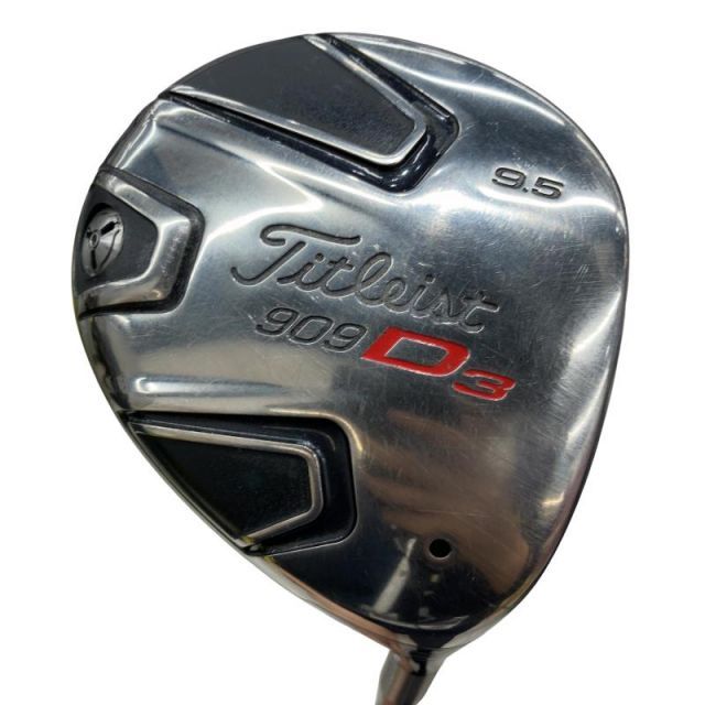 中古】 タイトリスト 909 D3 9.5° ドライバー DR Motore F1 65J(黄×赤