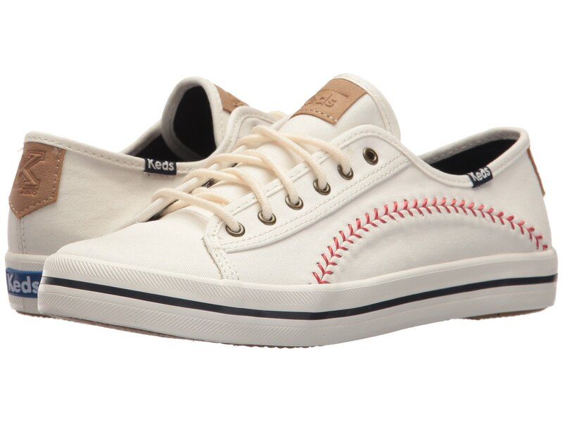 ケッズ レディース シューズ スニーカー レース Keds Kickstart Pennant Lace Up Cream クリーム