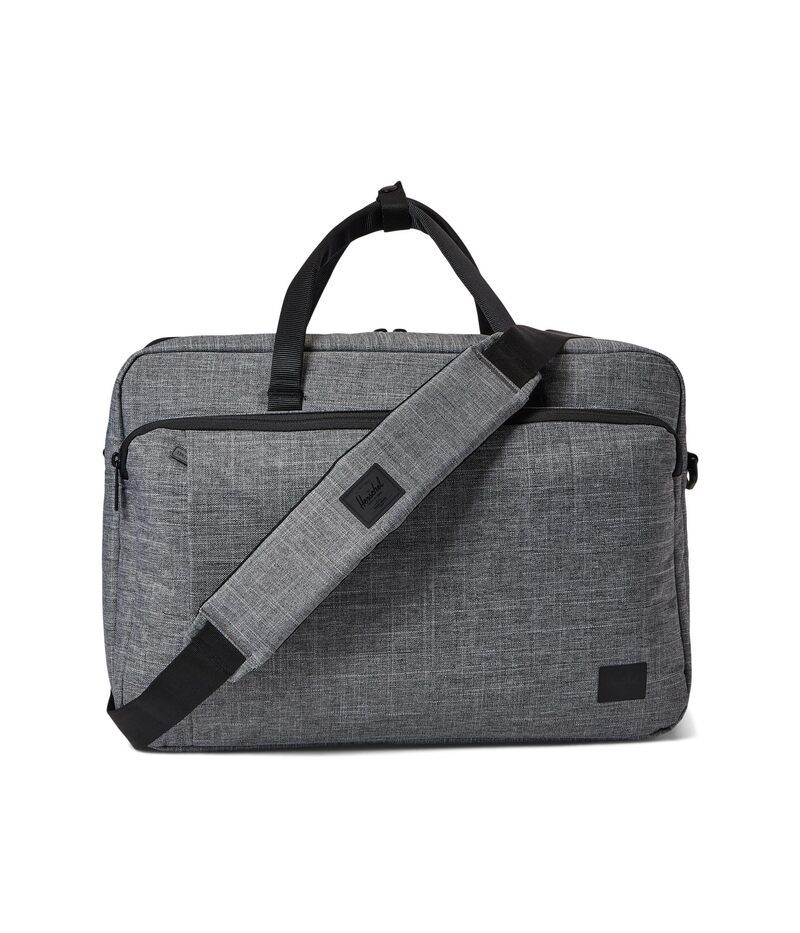 ハーシェルサプライ メンズ バッグ Herschel Supply Co Tech Bowen Duffel Raven Crosshatch