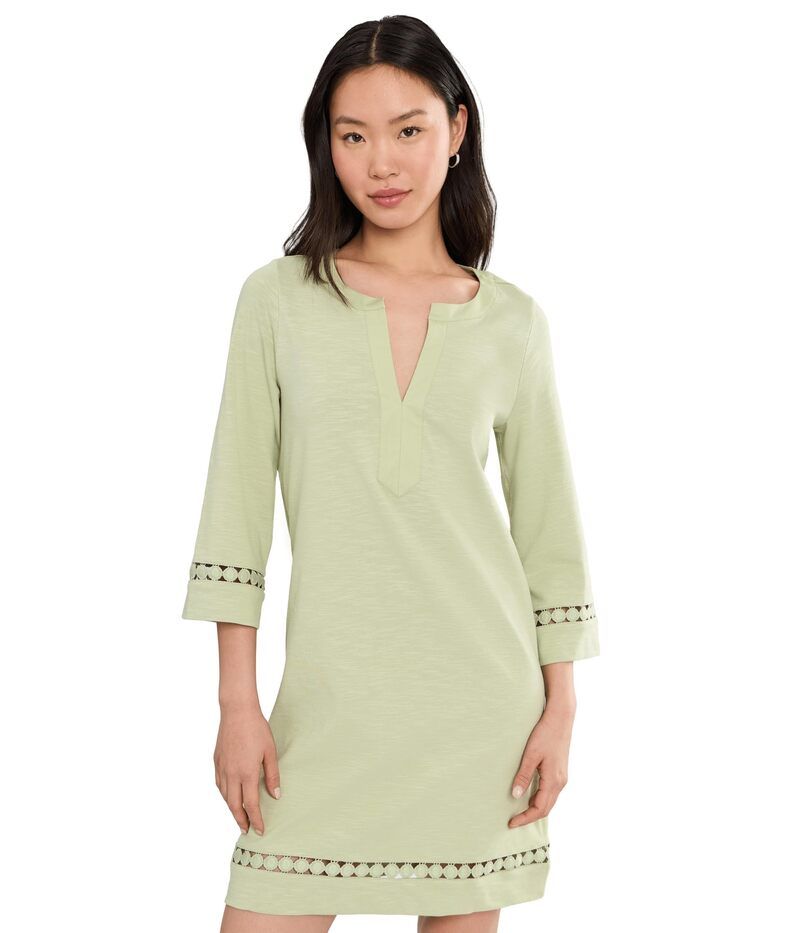 トッミーバハマ レディース トップス ワンピース Tommy Bahama Sunset Harbor Long Sleeve Dress Extra Light Margarita