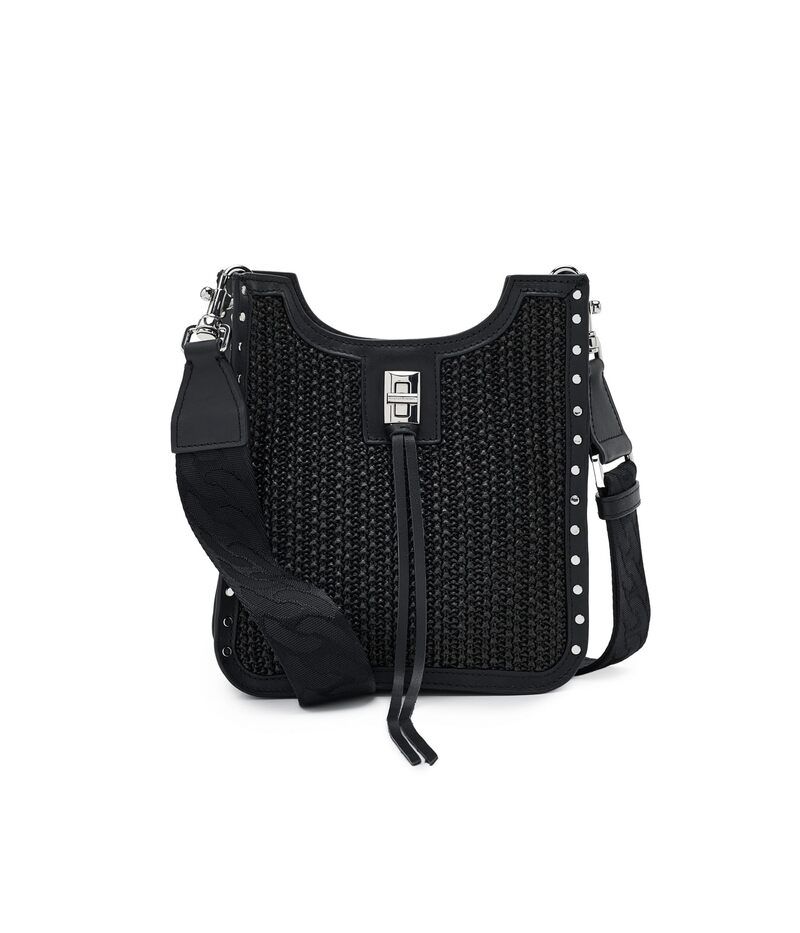 レベッカミンコフ レディース バッグ ミニ Rebecca Minkoff Darren Mini Feed BlackBlack ブラック