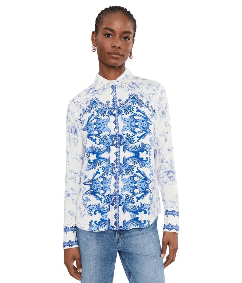 ジョニーワズ レディース トップス シャツ Johnny Was The Janie Favorite Button Front Shirt Vallora